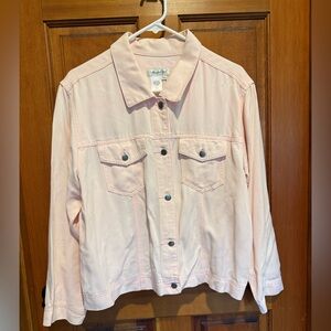 Coldwater Creek Soft Pink Tencel Top